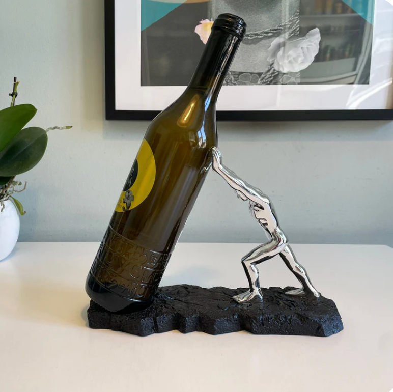 Skanto | Portabottiglie - VinoLux - Design Premium - Attira l'attenzione di lusso
