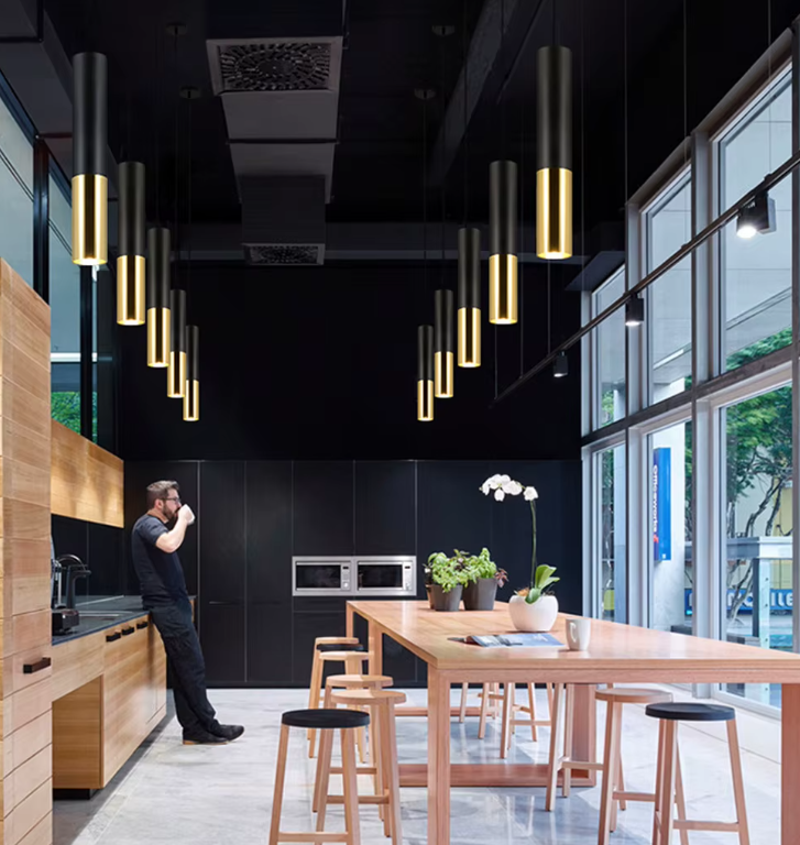 Lampada a Sospensione in Cemento Stark – Lampada da Soffitto Dimmerabile