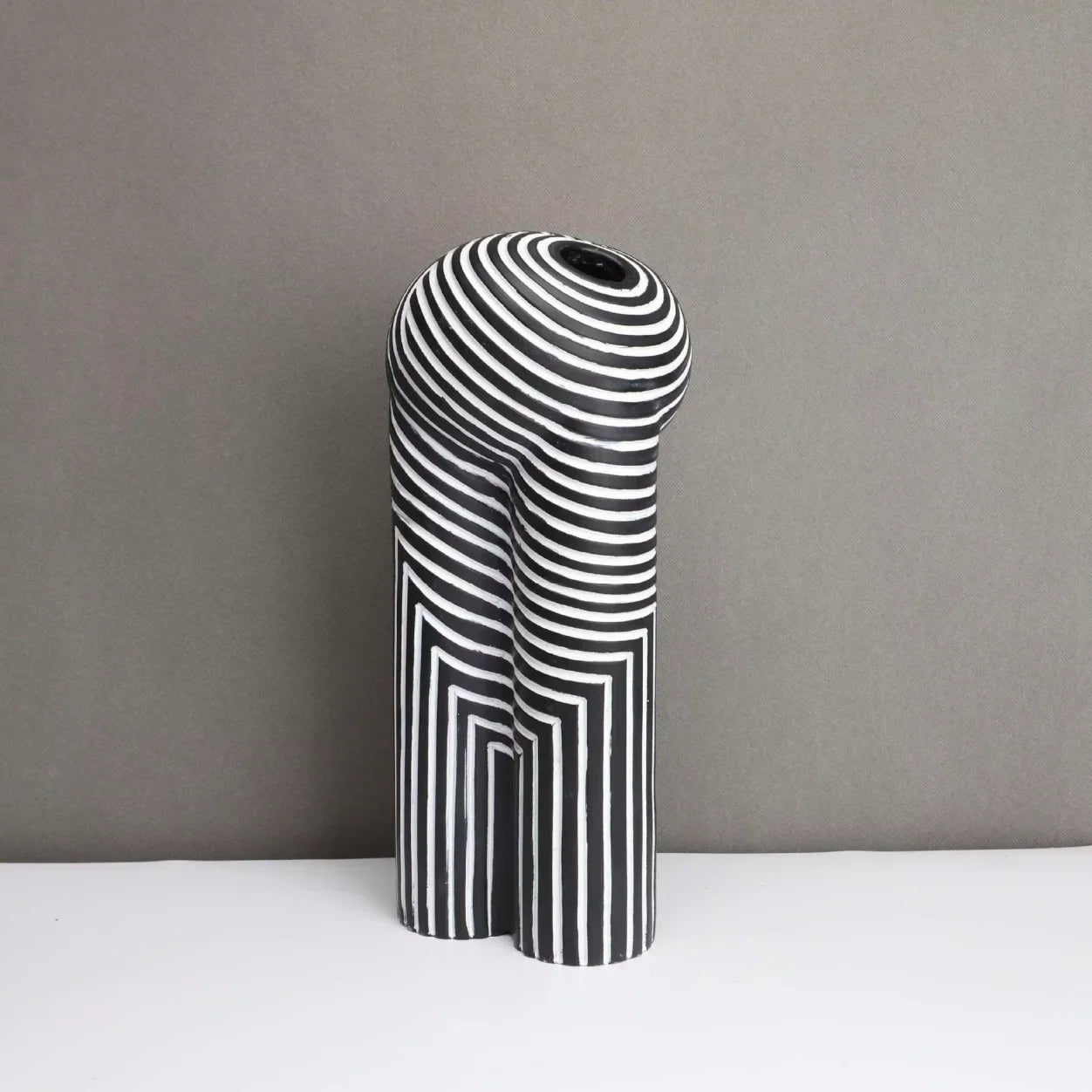 Collezione di Vasi Noir & Blanc