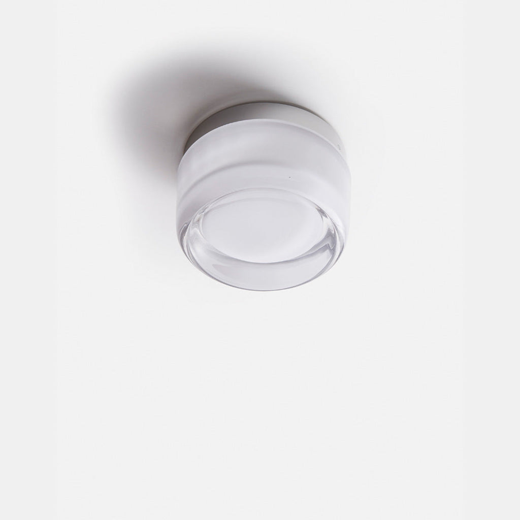 Lampada da Parete Moderna con Diffusore in Vetro per Illuminazione Ambientale Morbida Interna