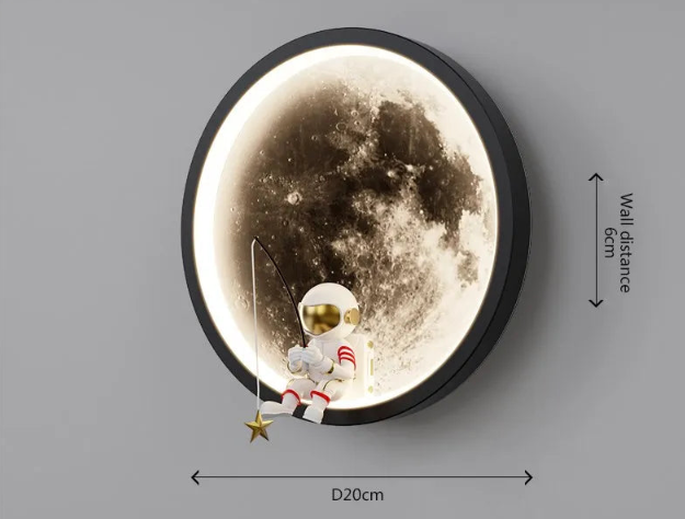 Applique LED con Effetto Luce Lunare