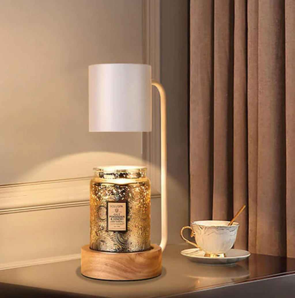 Lampada Riscaldante per Candele Lampada da Tavolo Moderna per Candele Profumate