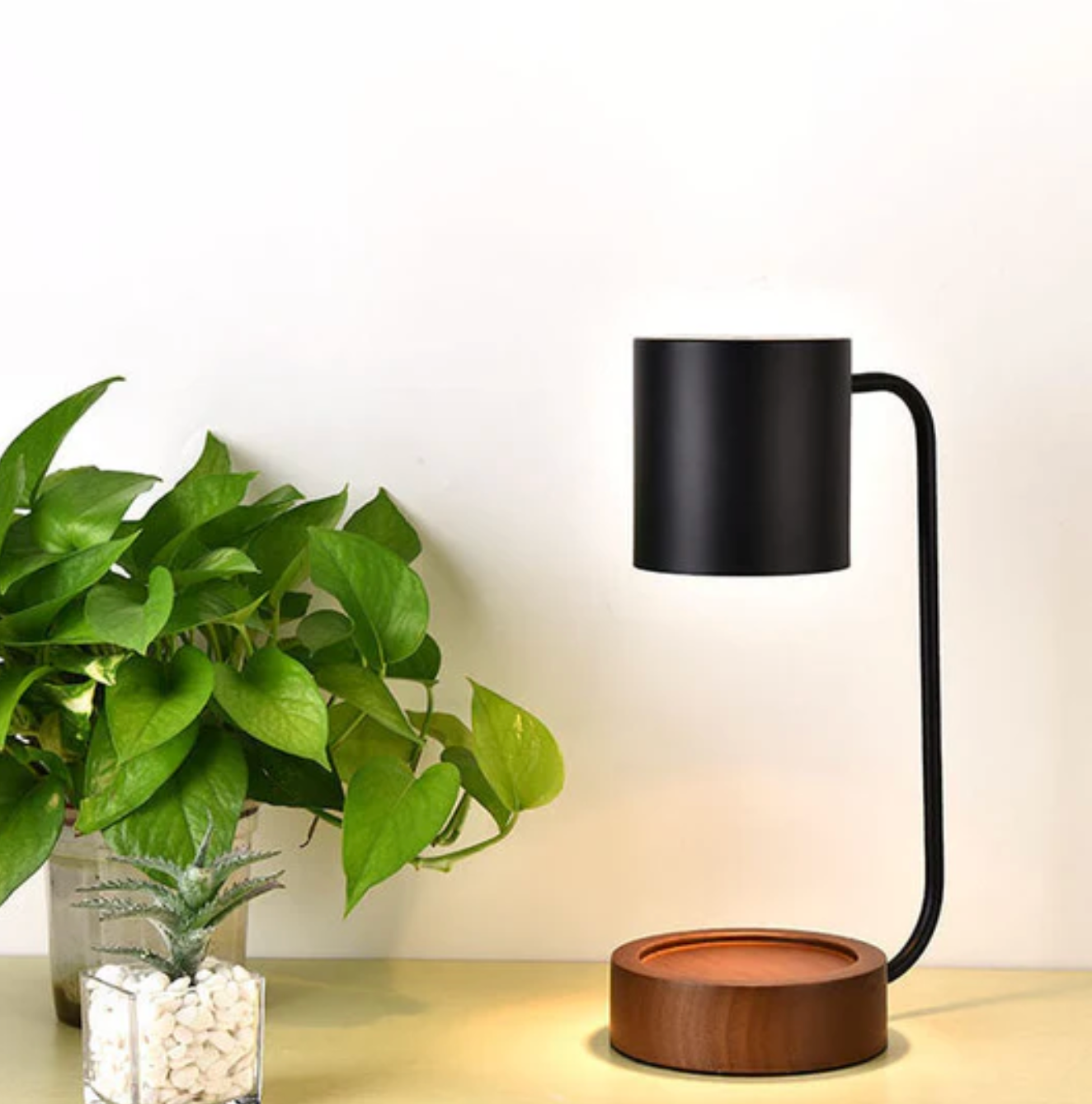 Lampada Riscaldante per Candele Lampada da Tavolo Moderna per Candele Profumate