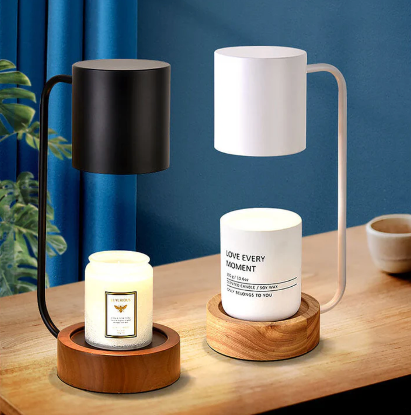 Lampada Riscaldante per Candele Lampada da Tavolo Moderna per Candele Profumate