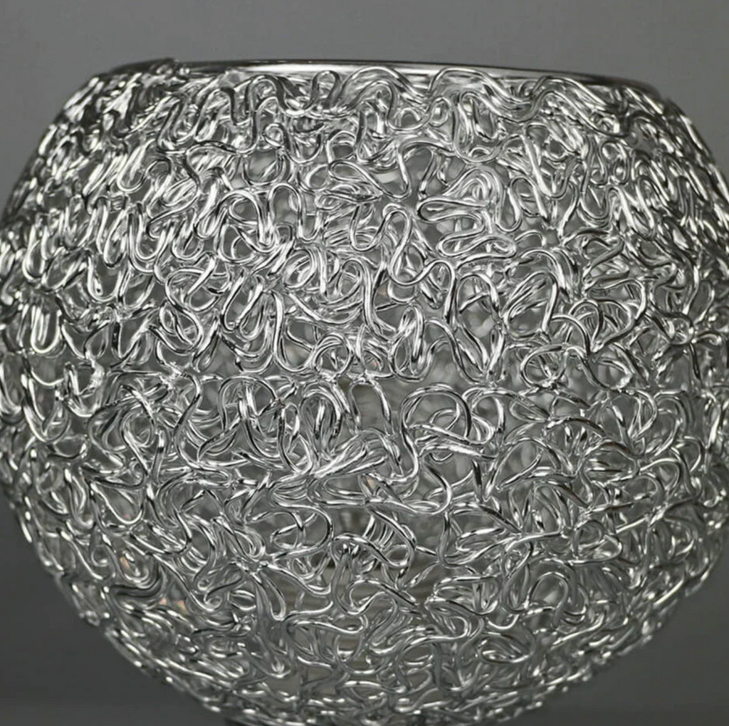 Lampada da soffitto a sfera in metallo moderna