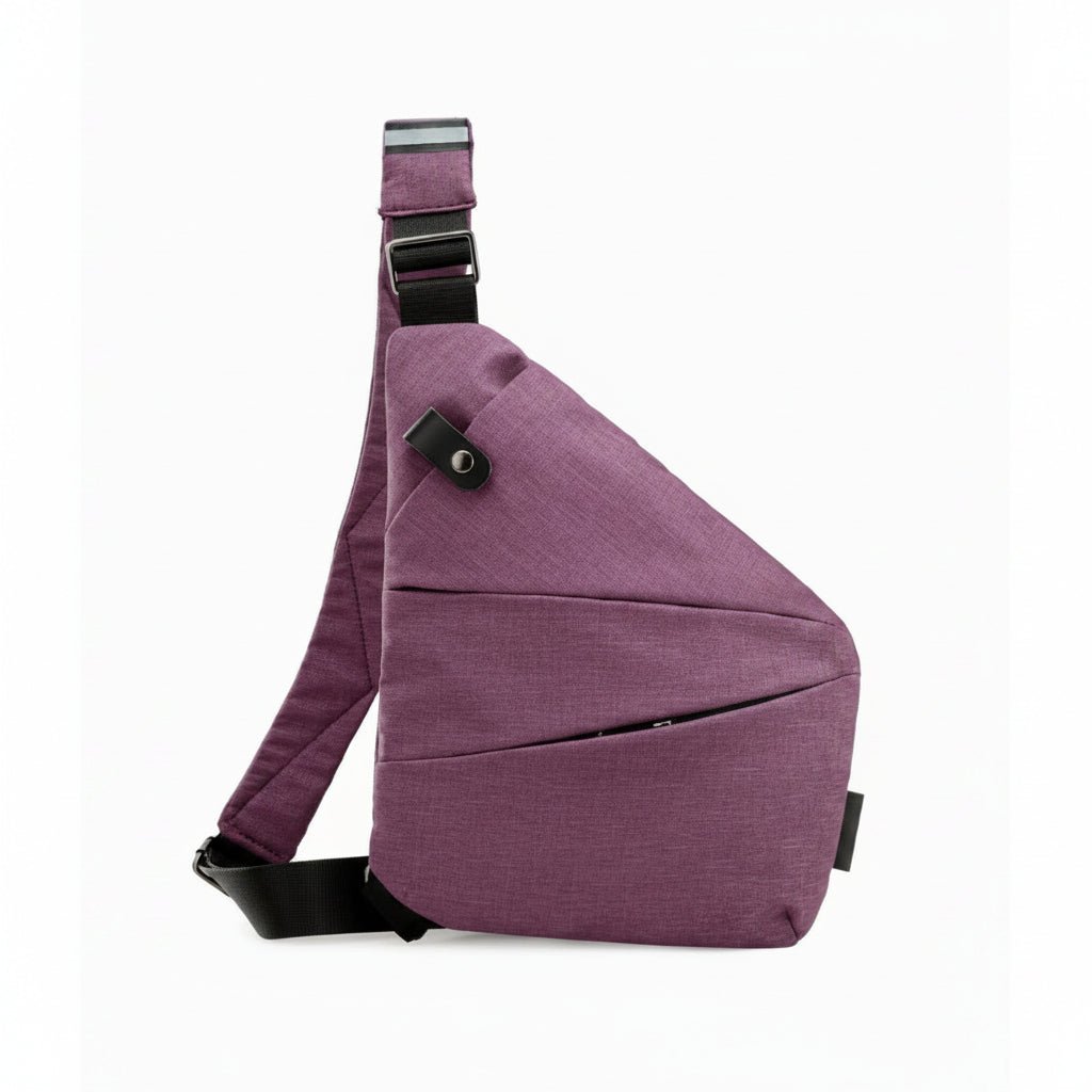 TRAVGUARD – Borsa a tracolla antitaccheggio con protezione RFID e design idrorepellente