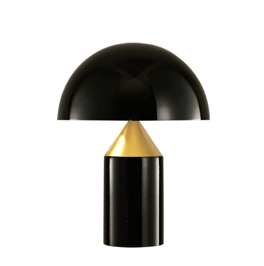 Nuvella | Lampada da tavolo in acciaio geometrico con design a doppia sfera per interni contemporanei