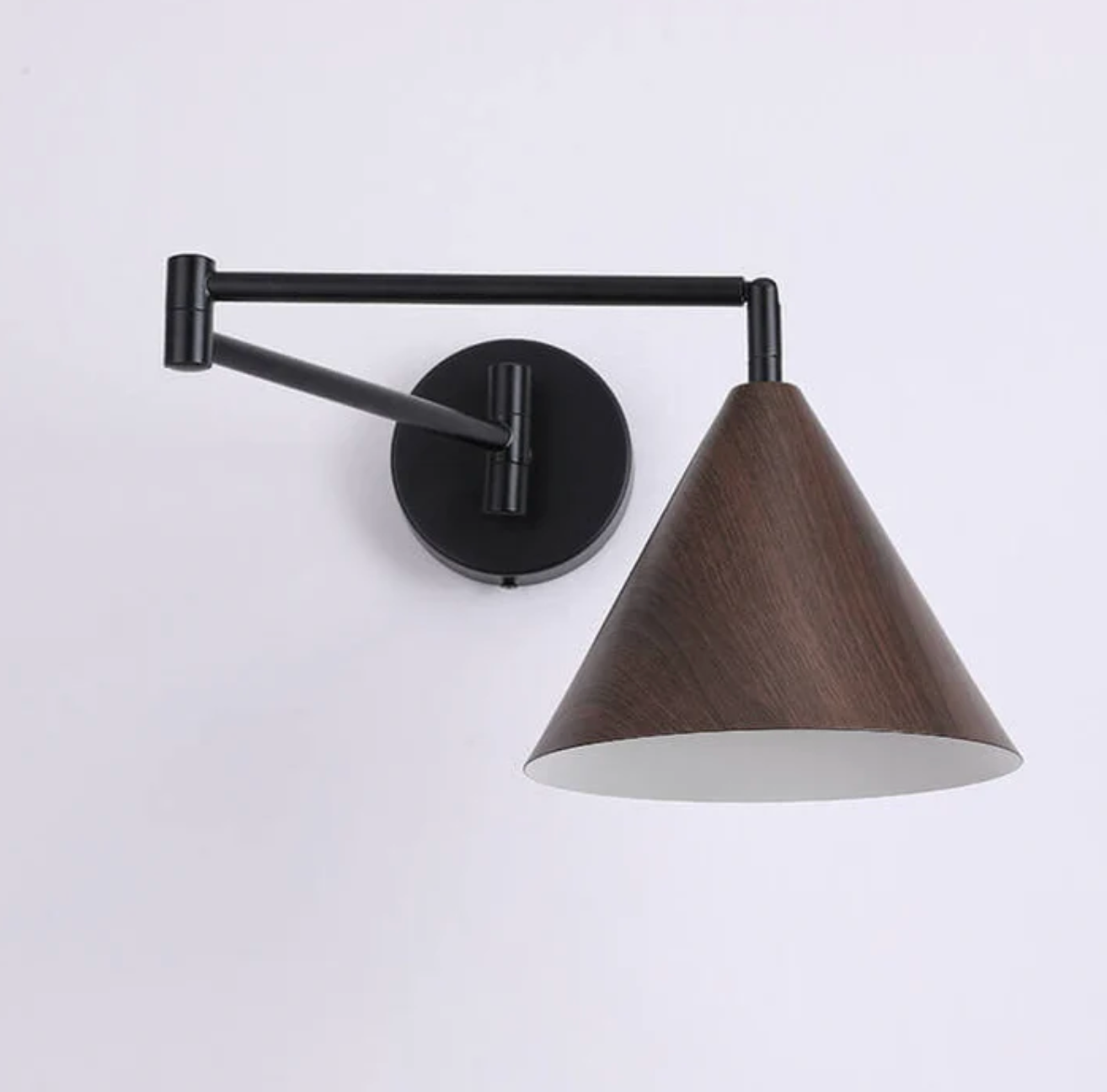 Lampada da Parete in Legno Scandinavo Sconce Minimalista Moderna