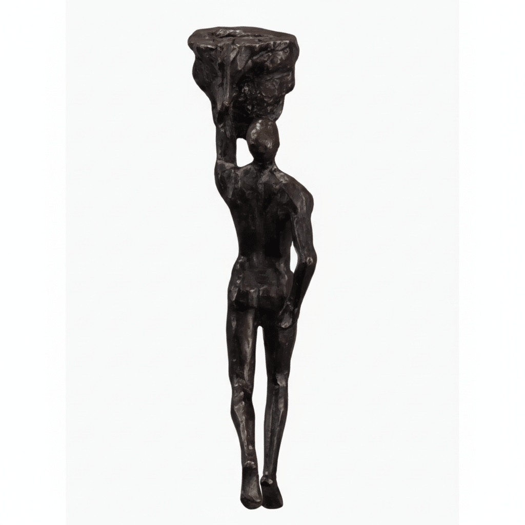 MONORA – Scultura murale arrampicata artigianale in resina