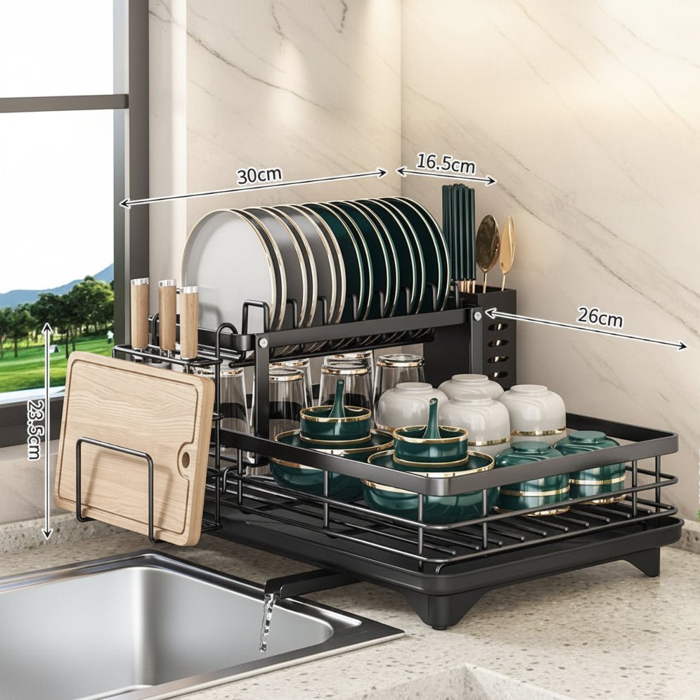 ORGADRAIN – Stendibiancheria Pieghevole per una Cucina Ordinata