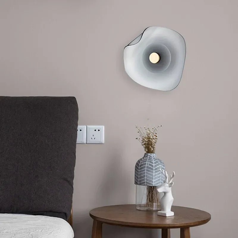 Lampada da Parete Snella in Vetro dallo Stile Moderno