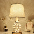 Lampada Stile con Delicato Bagliore di Cristallo