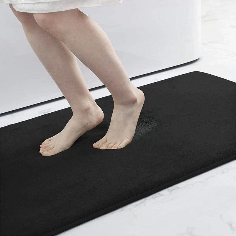 Calidia - Tappetino da Bagno Morbido e Confortevole Antiscivolo per Pavimenti Sicuri e Asciutti