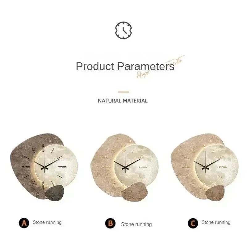 CreamWind Klok – Orologio da Parete Moderno e Stiloso con LED