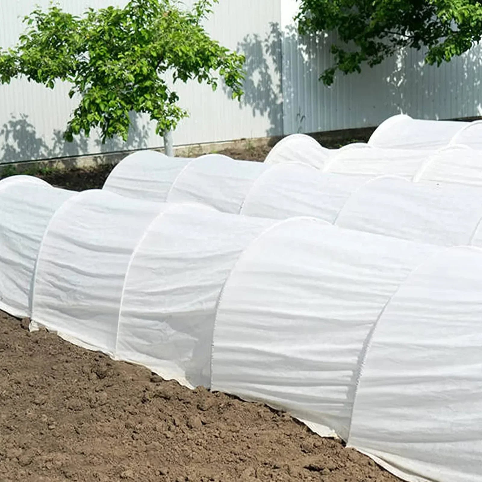 Set di archi da giardino Plantura FlexGrow in fibra di vetro Tunnel per piante fai-da-te per aiuole rialzate e serre | Resistente alla ruggine e riutilizzabile | Inclusi connettori