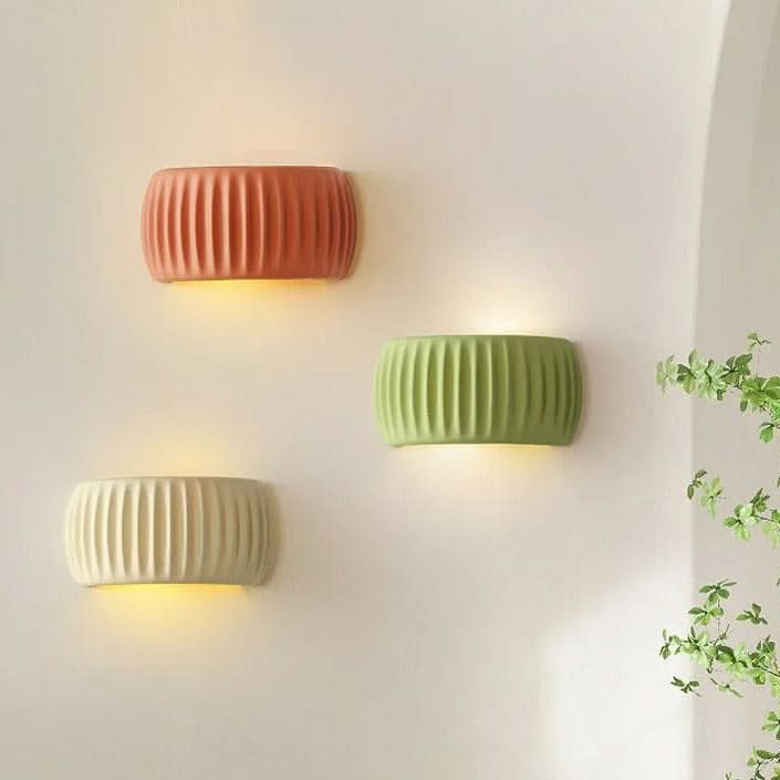 LumeResin Lampada da Parete LED in Resina Artistica
