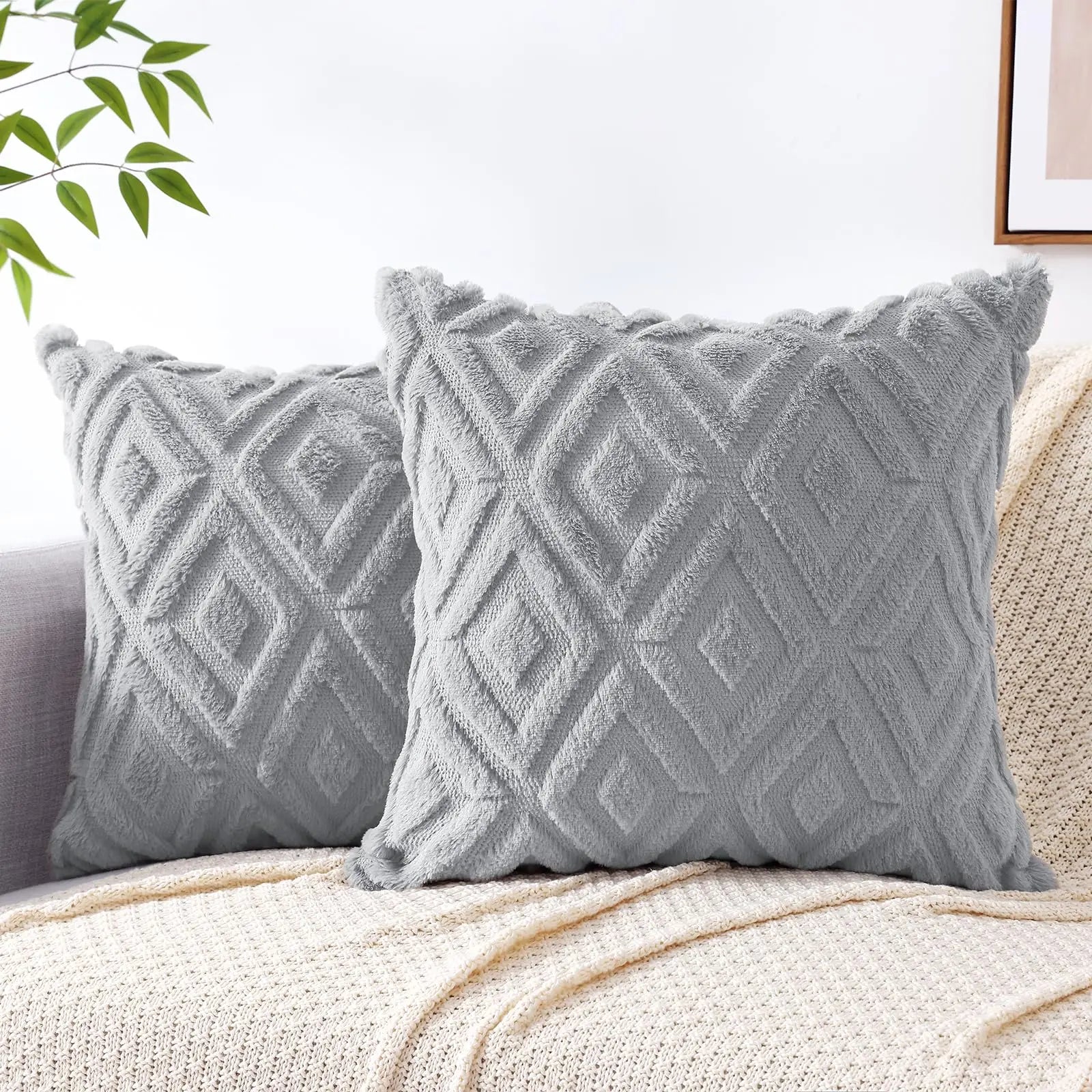 Elarina - Cuscino Decorativo Natalizio Set di 2