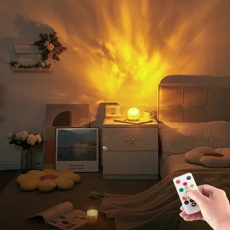 LumiAqua – Proiettore di Onde d'Acqua Rilassanti
