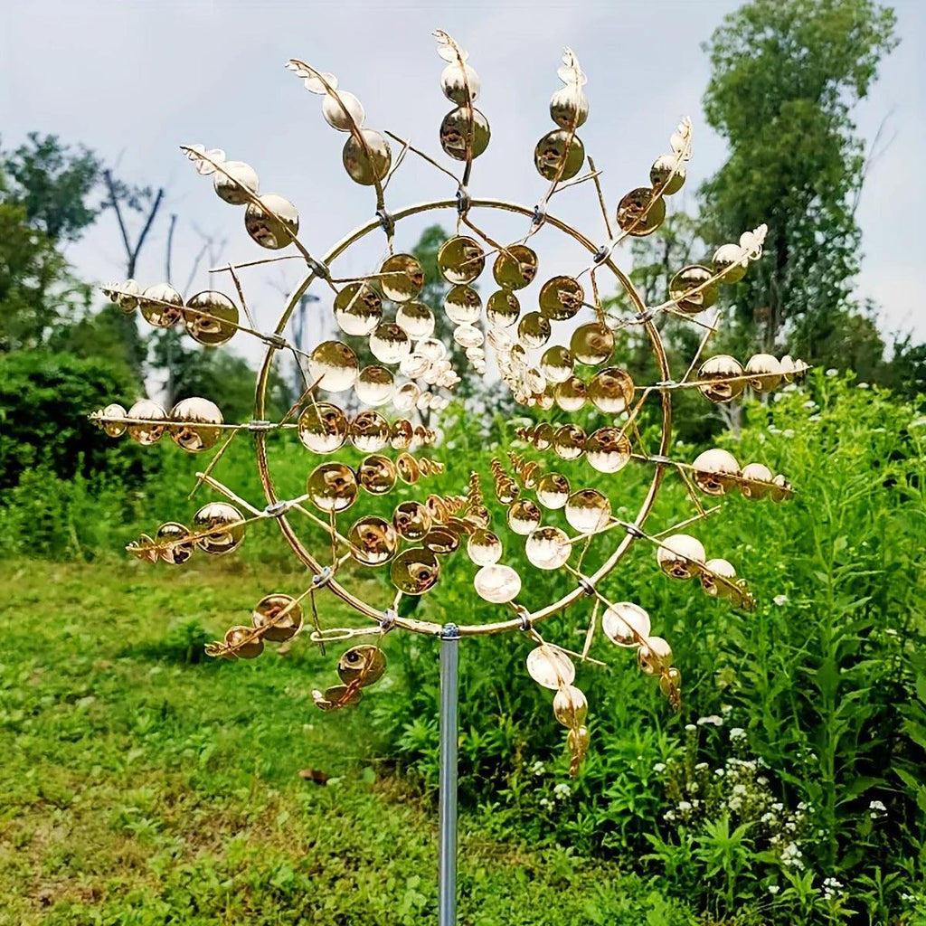 Mulino a Vento Spinner | Unico decorazione da giardino in metallo a energia eolica