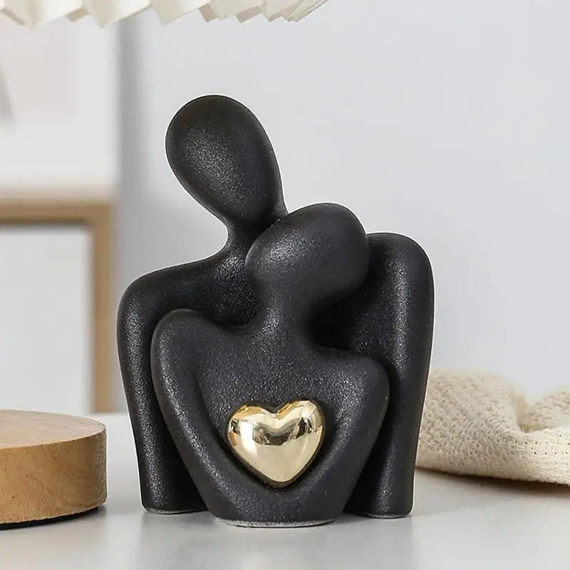 Scultura di Abbraccio Scaldacuore – Amore e Connessione