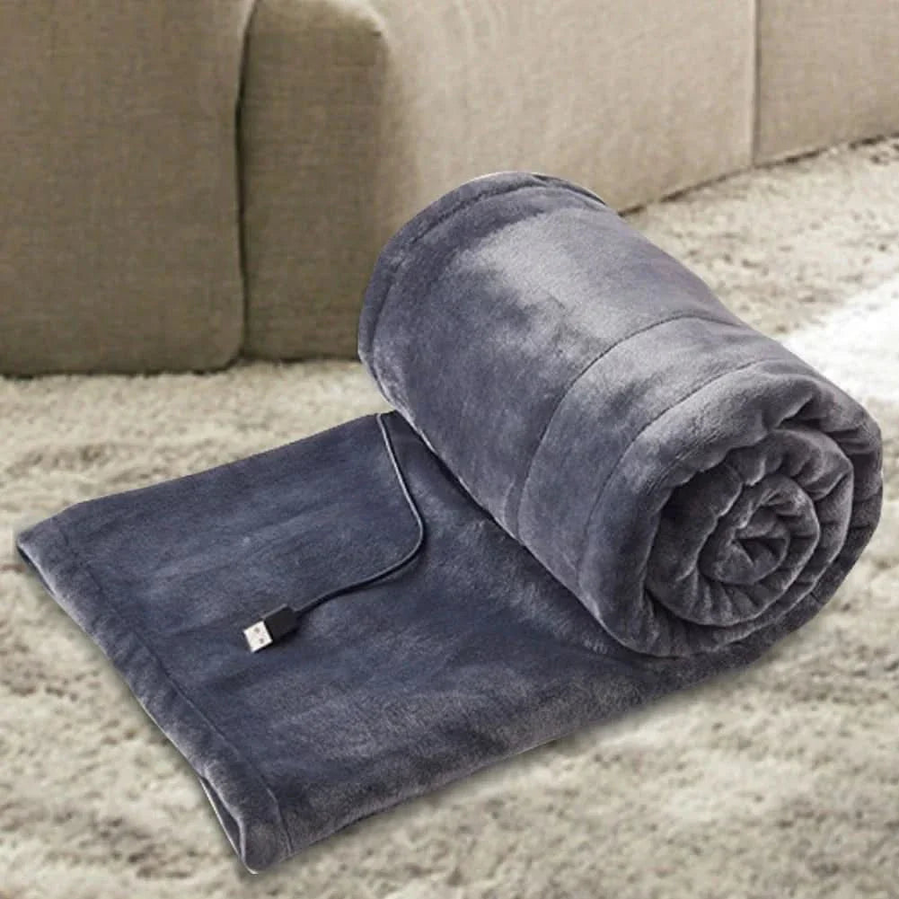 ElectricCuddle Coperta in Pile Riscaldata USB – Portatile e Regolabile