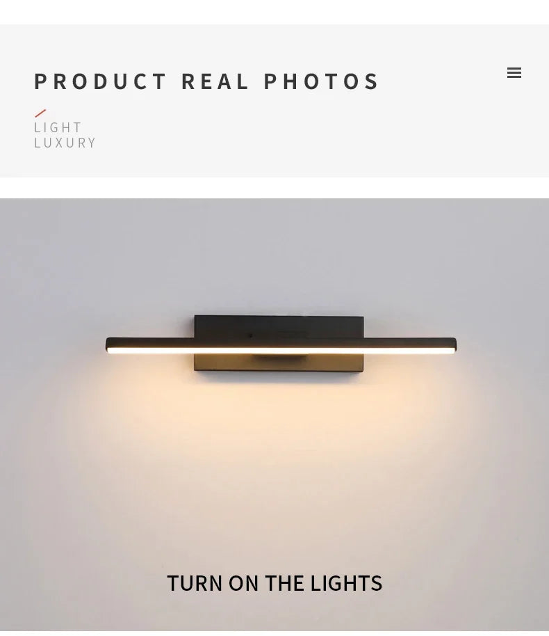 AuroLite Applique LED Regolabile | Orientabile a 330° | Design Moderno per Camera da Letto e Soggiorno | Alluminio