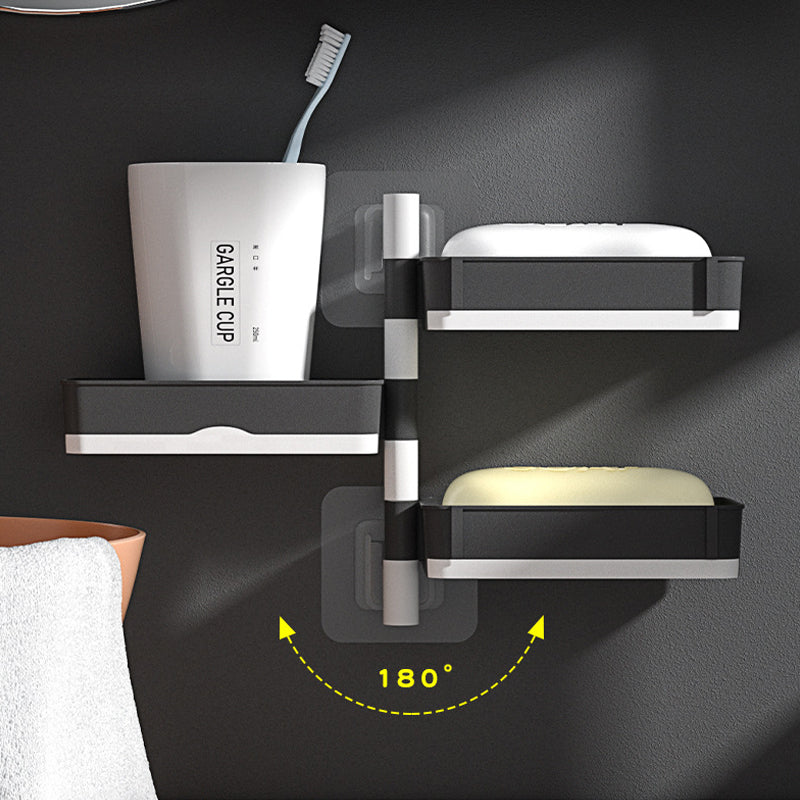 Dispenser per sapone | Mensola girevole | Installazione senza attrezzi | SoapSwing