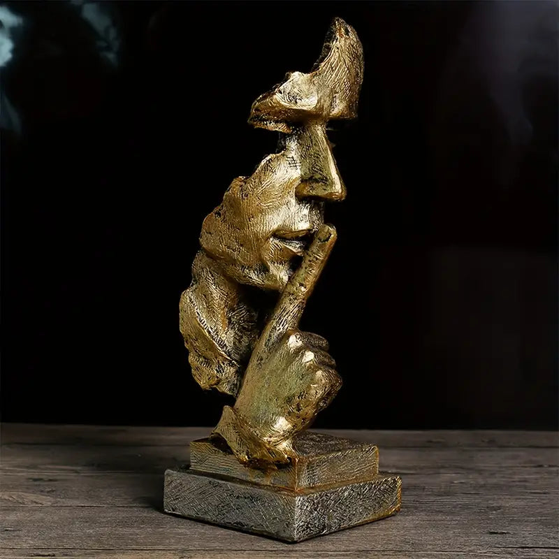 Vivolux | SerenitySculpt Statua Astratta del Pensatore in Resina per Casa e Ufficio