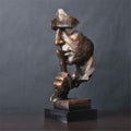 Vivolux | SerenitySculpt Statua Astratta del Pensatore in Resina per Casa e Ufficio