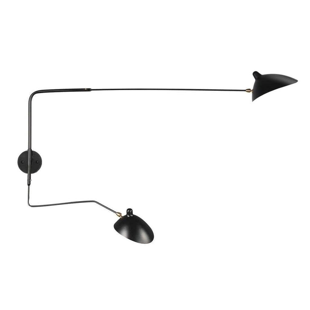 Lampada da parete regolabile Mid Century