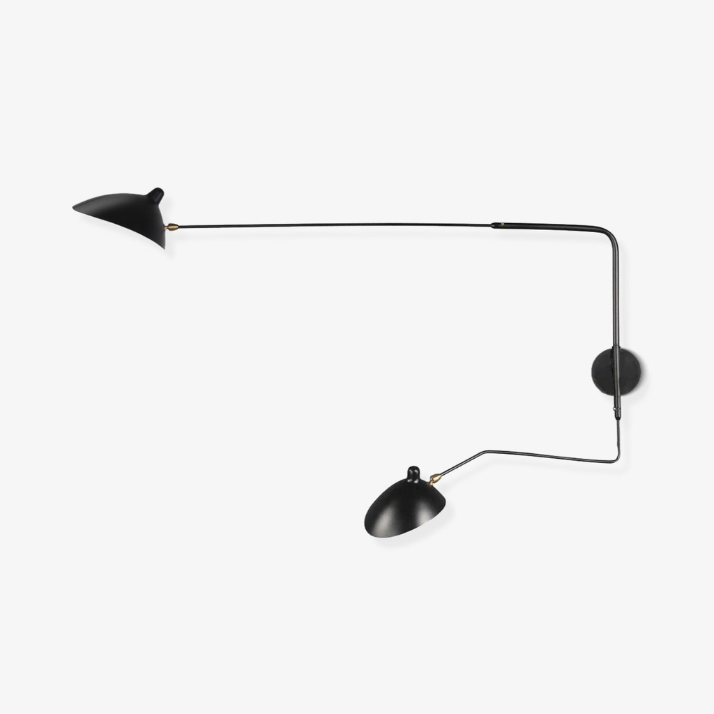 Lampada da parete regolabile Mid Century