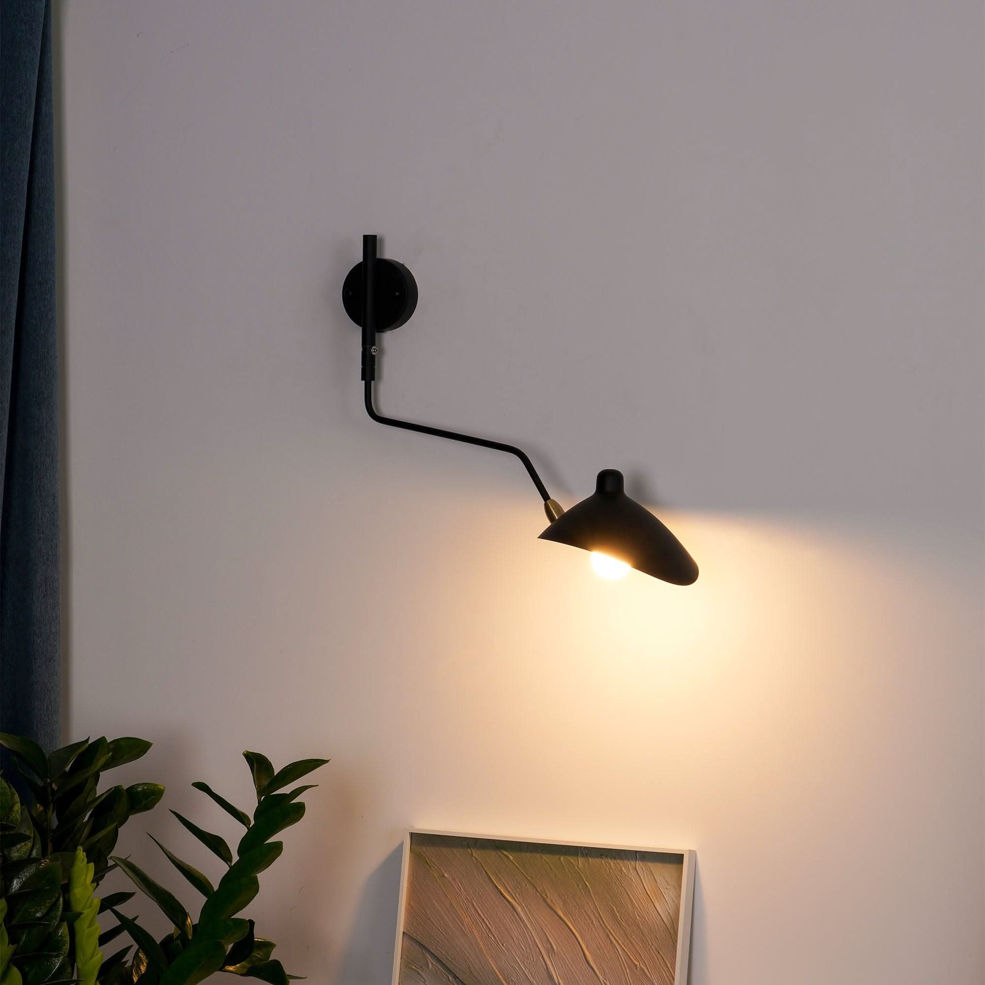 Lampada da parete regolabile Mid Century