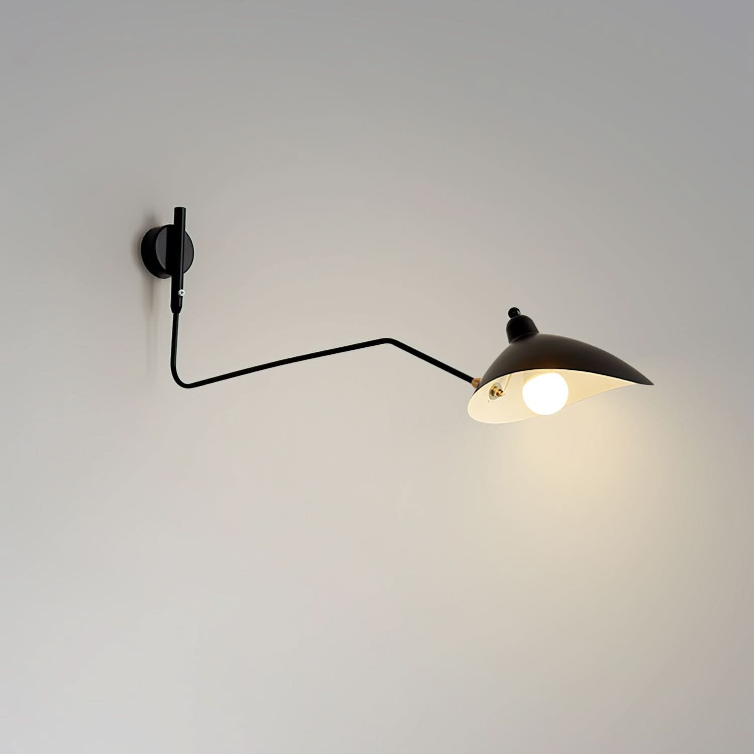 Lampada da parete regolabile Mid Century