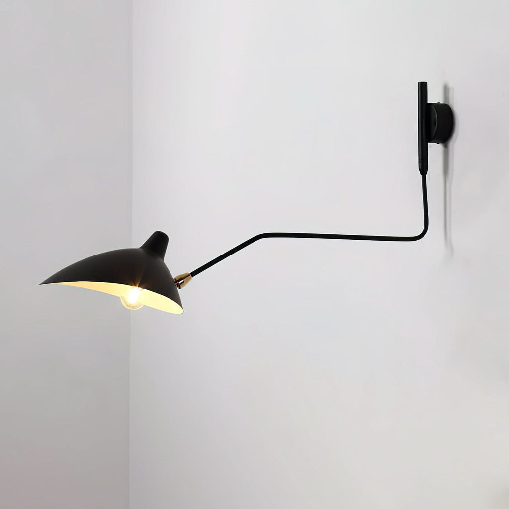 Lampada da parete regolabile Mid Century