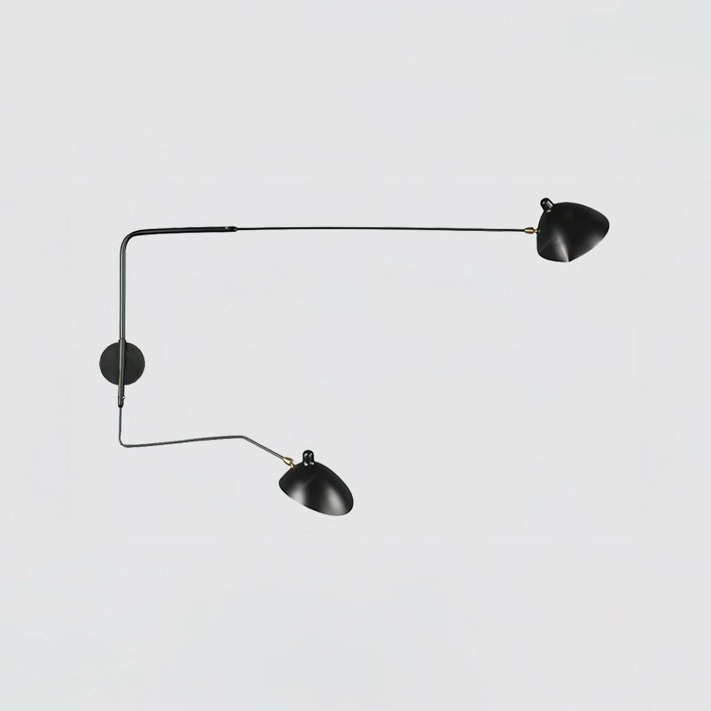 Lampada da parete regolabile Mid Century