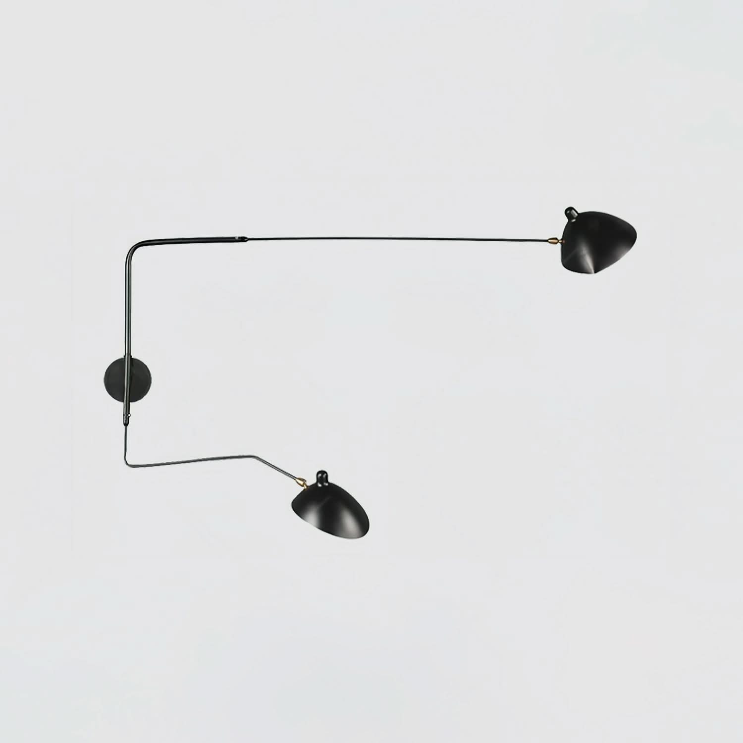Lampada da parete regolabile Mid Century