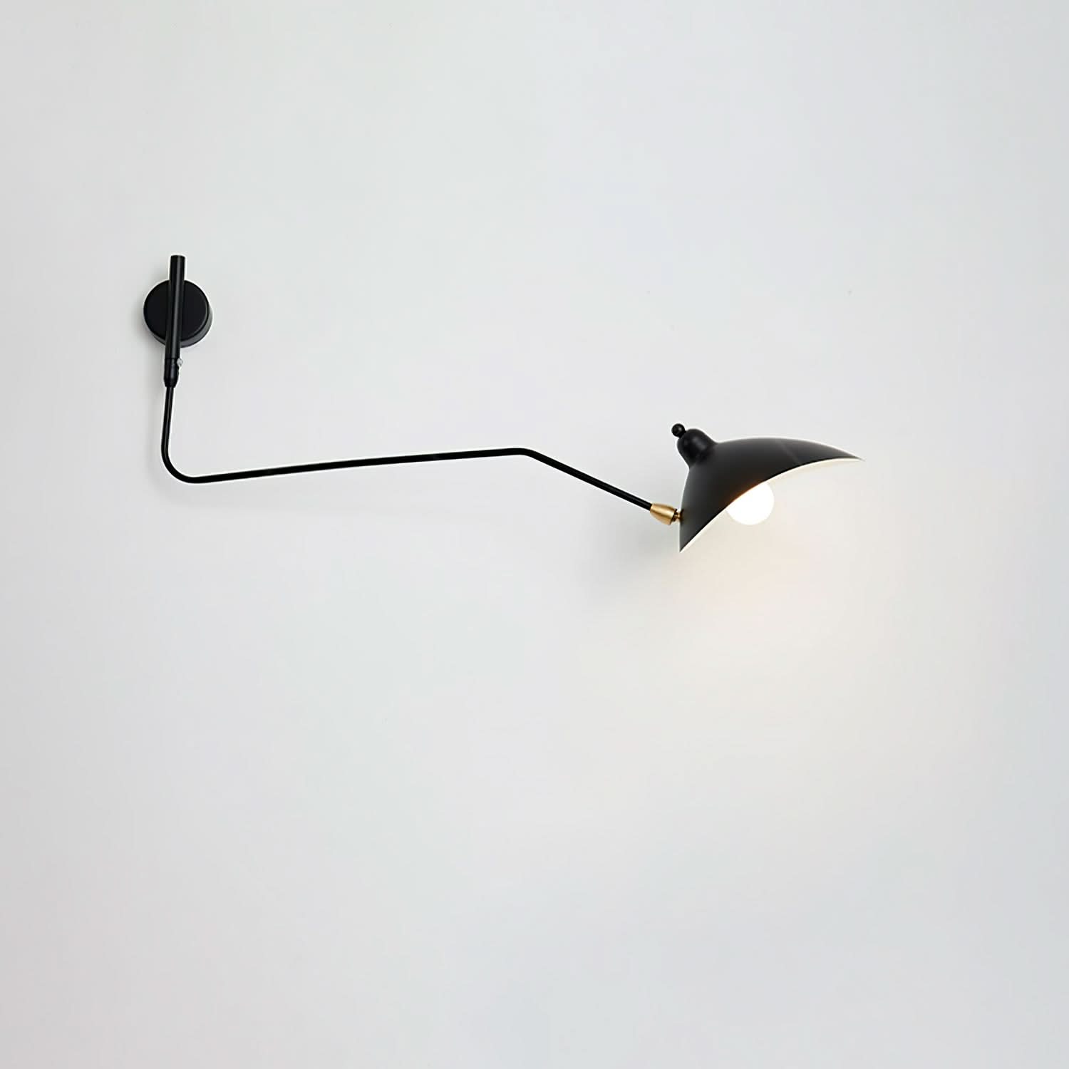Lampada da parete regolabile Mid Century
