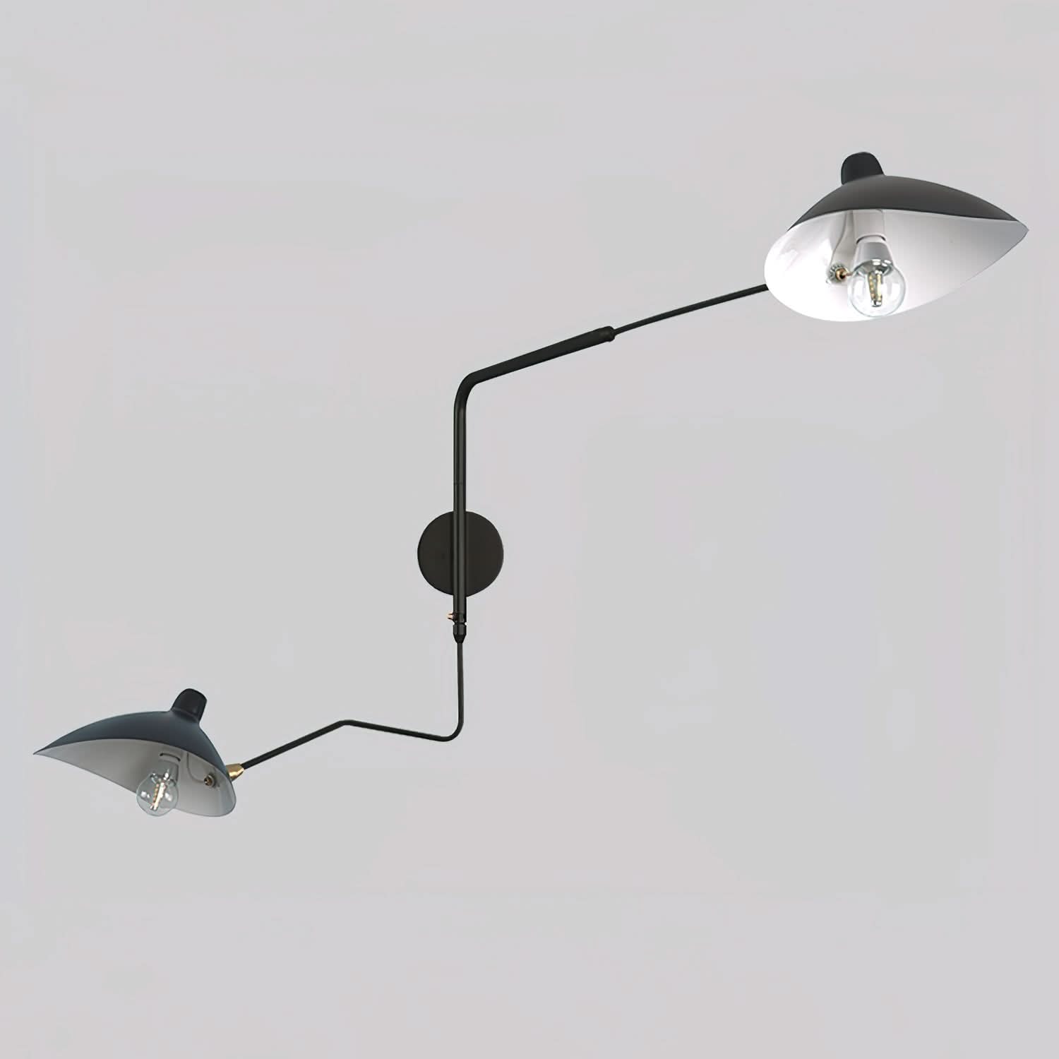 Lampada da parete regolabile Mid Century