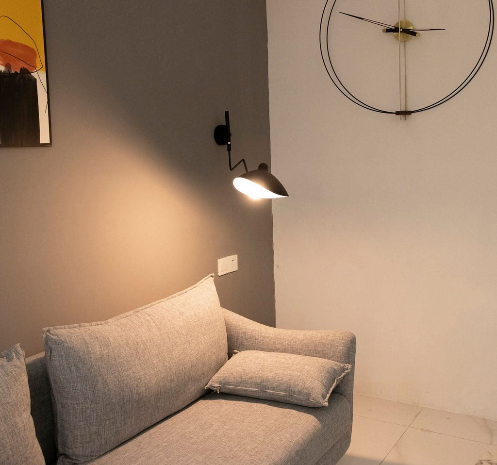 Lampada da parete regolabile Mid Century