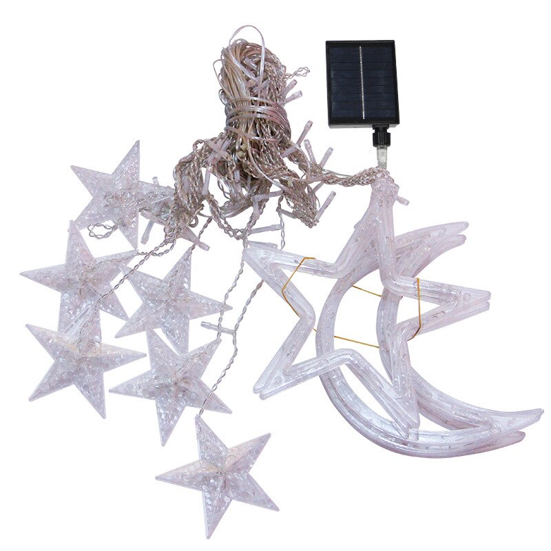 Lampada LED a Catena Decorativa Sole Luna Stella