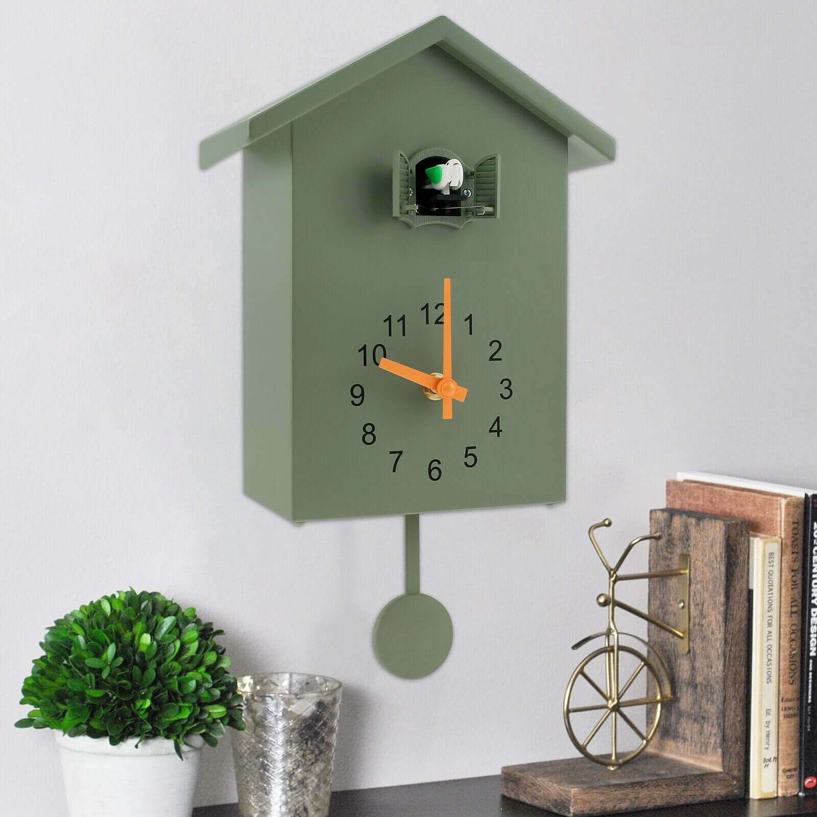 Orologio da Parete Cucu in Quarzo Contemporaneo