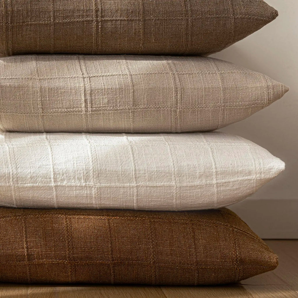 Chenara - Fodera per Cuscino Boho in Chenille