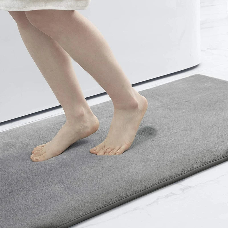 Calidia - Tappetino da Bagno Morbido e Confortevole Antiscivolo per Pavimenti Sicuri e Asciutti