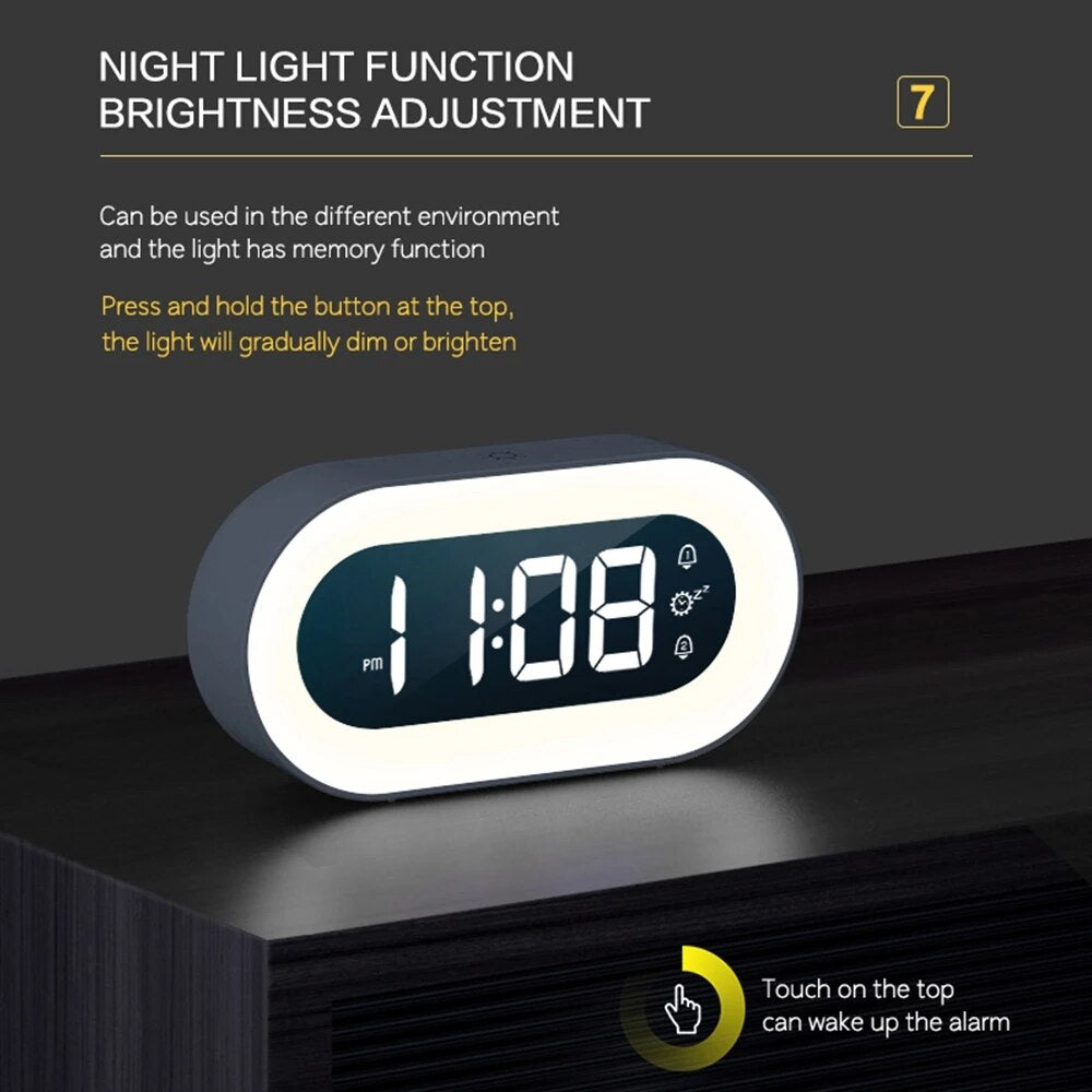 Vivolux | Sveglia digitale con luce notturna - Lumino