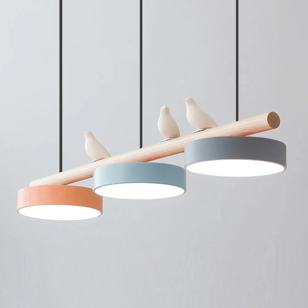 Calyra | Lampada a sospensione artistica a forma di uccello con design scultoreo e illuminazione LED moderna
