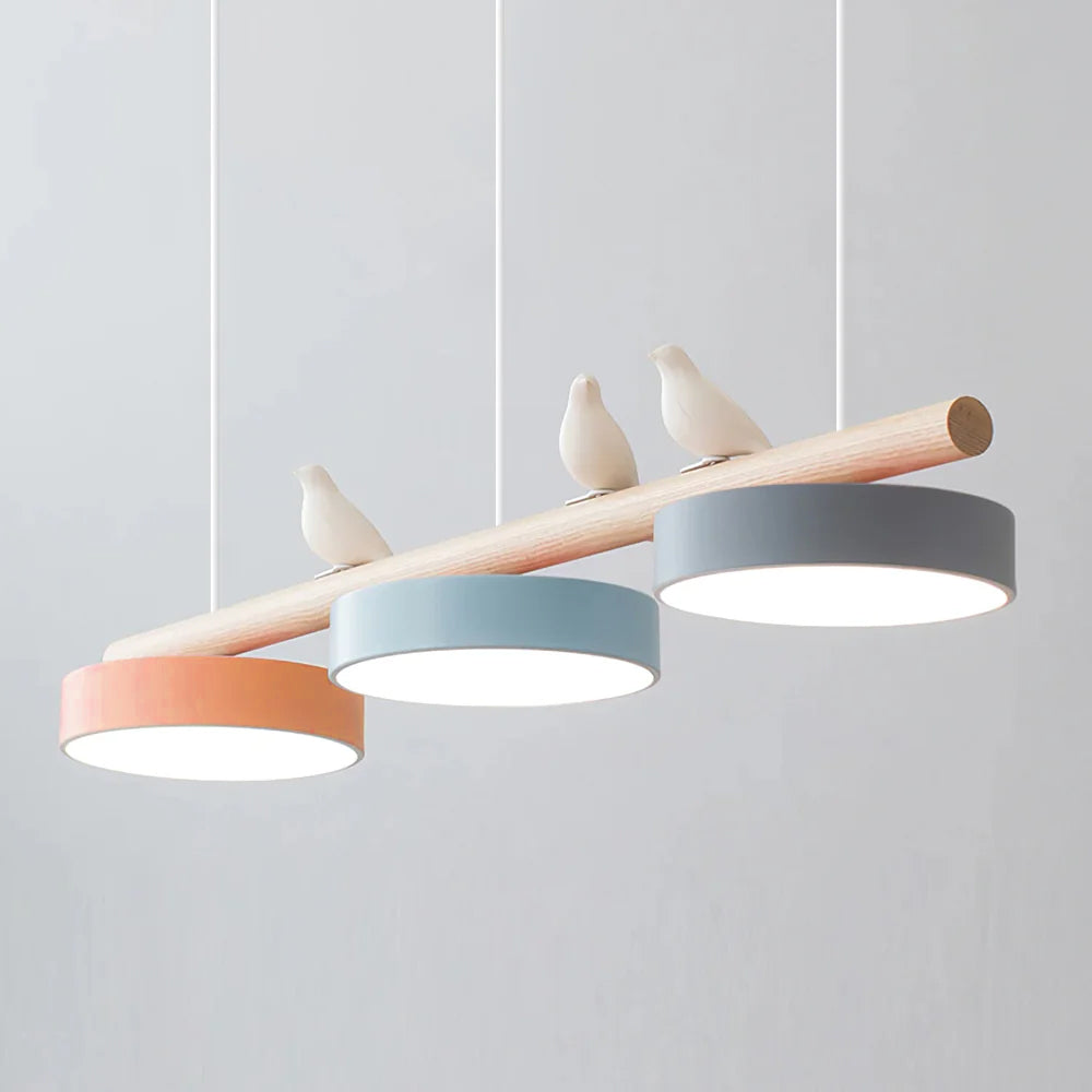 Calyra | Lampada a sospensione artistica a forma di uccello con design scultoreo e illuminazione LED moderna