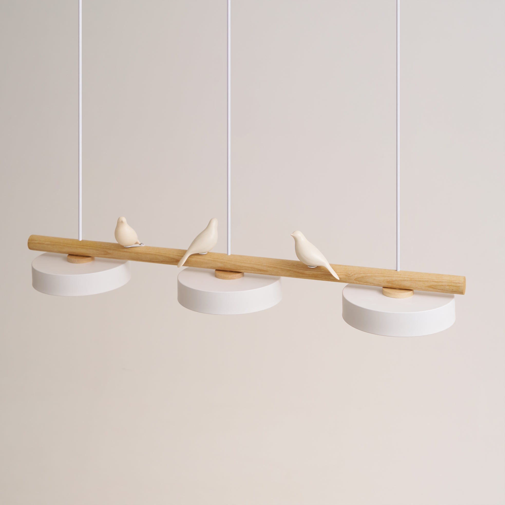 Calyra | Lampada a sospensione artistica a forma di uccello con design scultoreo e illuminazione LED moderna