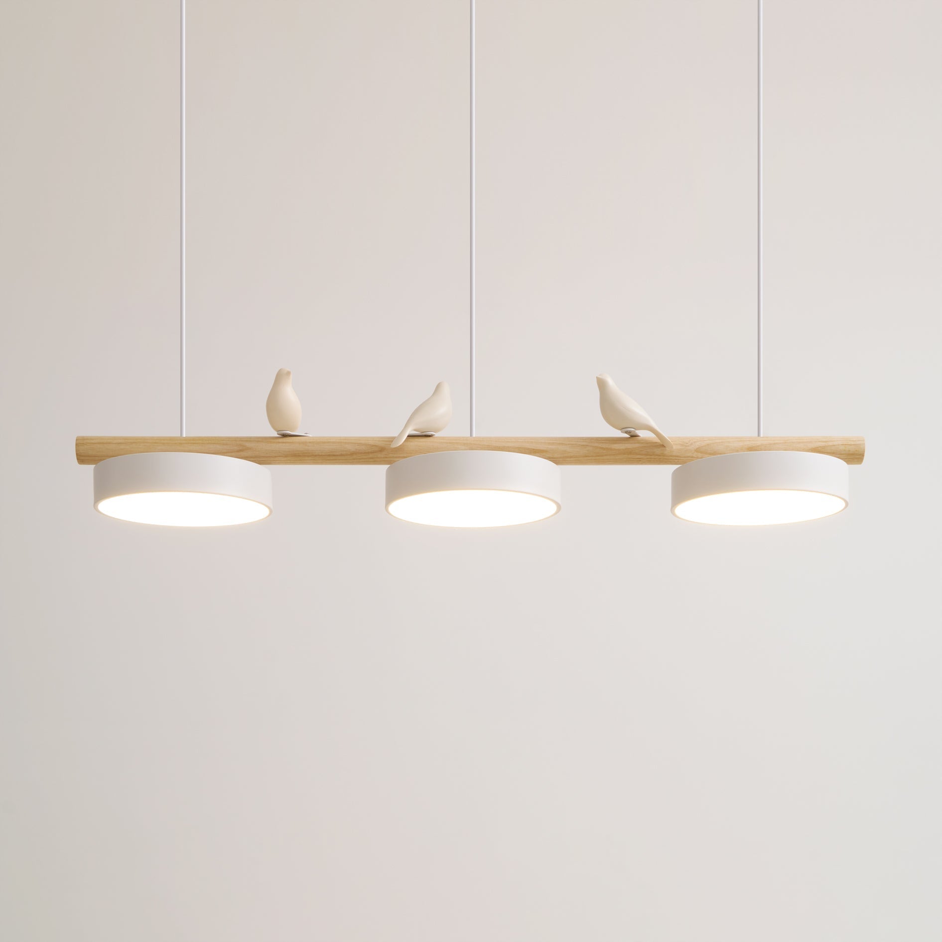 Calyra | Lampada a sospensione artistica a forma di uccello con design scultoreo e illuminazione LED moderna