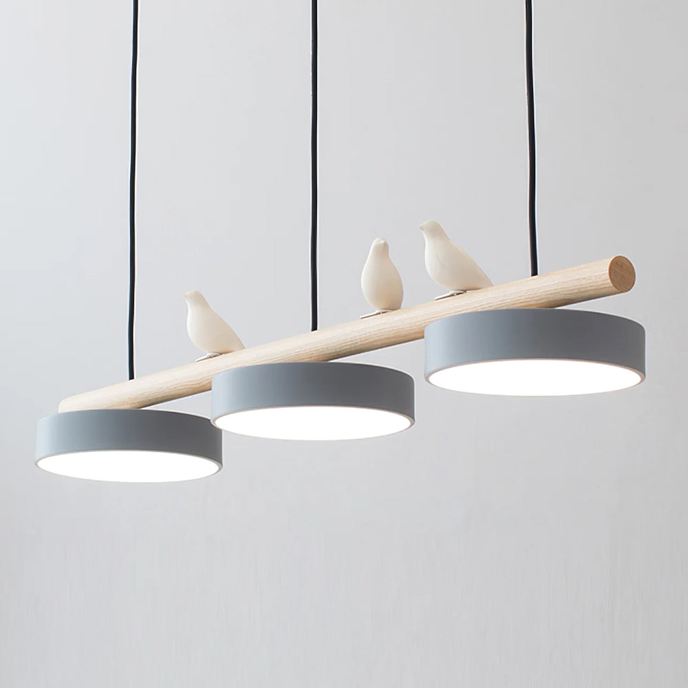 Calyra | Lampada a sospensione artistica a forma di uccello con design scultoreo e illuminazione LED moderna