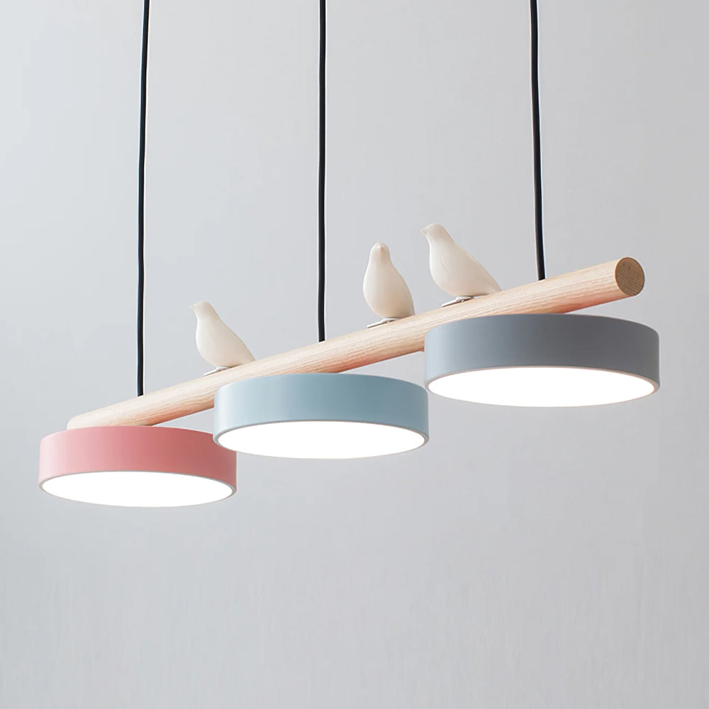 Calyra | Lampada a sospensione artistica a forma di uccello con design scultoreo e illuminazione LED moderna